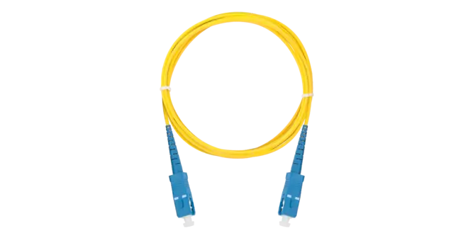 Патч-корд оптический NIKOMAX, SC/UPC-SC/UPC, одномодовый, 9/125, OS2, одинарный, 2 м, PVC, желтый (NMF-PC1S2C2-SCU-SCU-002)