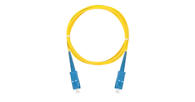 Патч-корд оптический NIKOMAX SC/UPC-SC/UPC, одномодовый 9/125мкм, одинарный, 5м, желтый (NMF-PC1S2C2-SCU-SCU-005)