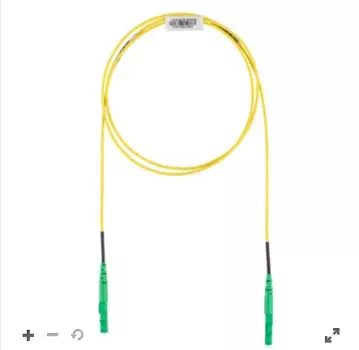 Патч-корд оптический Panduit, SC/APC-LC/APC, одномодовый, 9/125, OS1/OS2, одинарный, 3 м, LSZH, желтый (F91ELANB1SNM003)