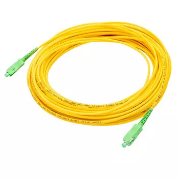 Патч-корд оптический Rexant 50-2022, SC/APC-SC/APC, одномодовый, 9/125, OS2, одинарный, 1 м, LSZH, желтый (50-2022)