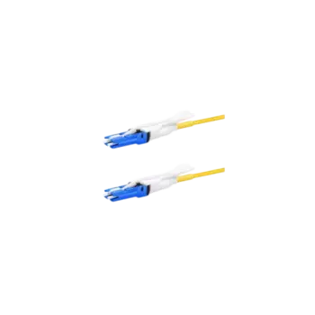 Патч-корд оптический SNR, CS/UPC-CS/UPC, одномодовый, G.657.A1, двойной, 2м, желтый (SNR-PC-CS/UPC-DPX-2m (2,0))