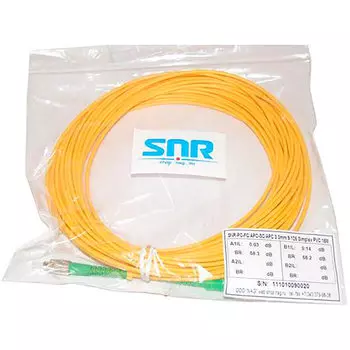 Патч-корд оптический SNR FC/APC-SC/APC SM, 15m (SNR-PC-FC/APC-SC/APC-15m)