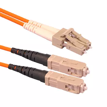 Патч-корд оптический SNR LC/UPC-SC/UPC MM Duplex, 5m (SNR-PC-LC/UPC-SC/UPC-MM-DPX-5m)