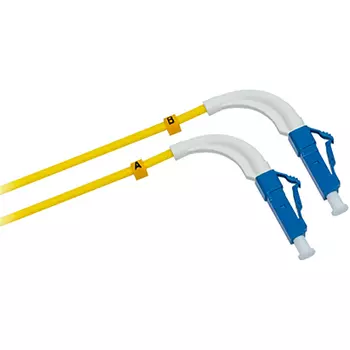 Патч-корд оптический SNR LC/UPC SM (угловой), 1m (SNR-PC-LC/UPC-1m (angle))