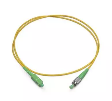 Патч-корд оптический TopLan, FC/APC-SC/APC, одномодовый, 9/125, OS2, одинарный, 150м, желтый (PC-TOP-657A1-FC/A-SC/A-150)