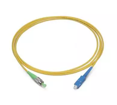 Патч-корд оптический TopLan, FC/APC-SC/UPC, одномодовый, 9/125, OS2, одинарный, 150м, желтый (PC-TOP-657A1-FC/A-SC/U-150)