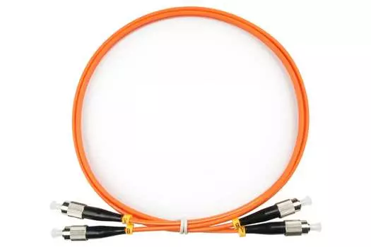 Патч-корд оптический TopLan, FC/PC-FC/PC, многомодовый, 62.5/125, OM1, двойной, 10м, оранжевый (DPC-TOP-OM1-FC/P-FC/P-10)