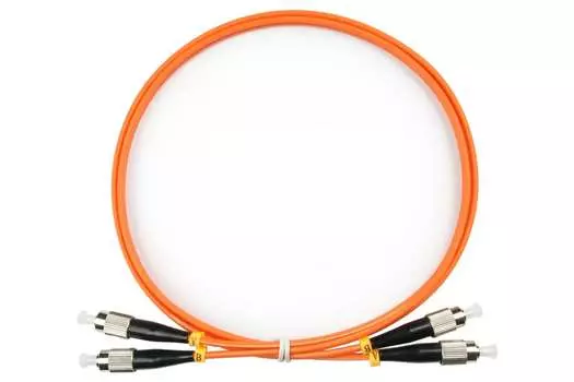 Патч-корд оптический TopLan, FC/PC-FC/PC, многомодовый, 50/125, OM2, двойной, 10м, оранжевый (DPC-TOP-OM2-FC/P-FC/P-10)