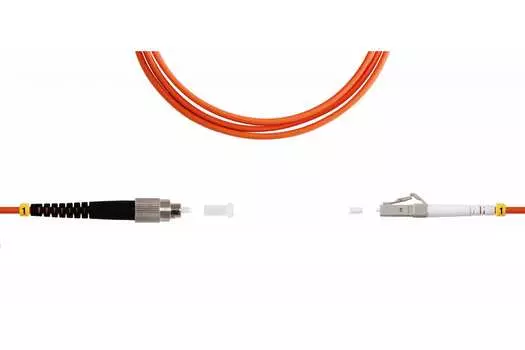 Патч-корд оптический TopLan, FC/PC-LC/PC, многомодовый, 50/125, OM2, одинарный, 50м, оранжевый (PC-TOP-OM2-FC/P-LC/P-50)