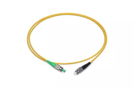 Патч-корд оптический TopLan, FC/UPC-FC/APC, одномодовый, 9/125, OS2, одинарный, 50м, желтый (PC-TOP-657A1-FC/U-FC/A-50)