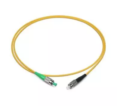 Патч-корд оптический TopLan, FC/UPC-FC/APC, одномодовый, 9/125, OS2, одинарный, 100м, желтый (PC-TOP-657A1-FC/U-FC/A-100)