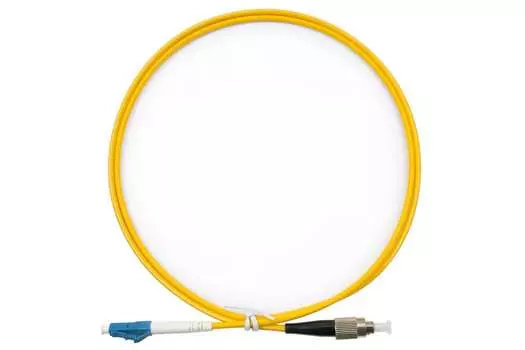 Патч-корд оптический TopLan, FC/UPC-LC/UPC, одномодовый, 9/125, OS2, одинарный, 50м, желтый (PC-TOP-657A1-FC/U-LC/U-50)