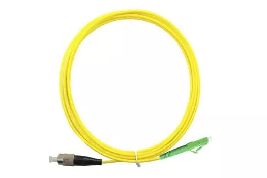 Патч-корд оптический TopLan, FC/UPC-LC/APC, одномодовый, 9/125, OS2, одинарный, 50м, желтый (PC-TOP-657A1-FC/U-LC/A-50)