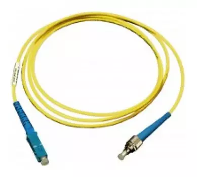 Патч-корд оптический TopLan, FC/UPC-LC/UPC, одномодовый, 9/125, OS2, одинарный, 100м, желтый (PC-TOP-652-FC/U-LC/U-100)