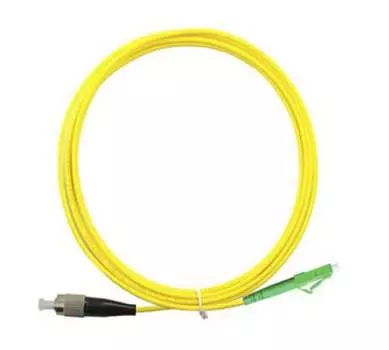 Патч-корд оптический TopLan, FC/UPC-LC/APC, одномодовый, 9/125, OS2, одинарный, 150м, желтый (PC-TOP-652-FC/U-LC/A-150)