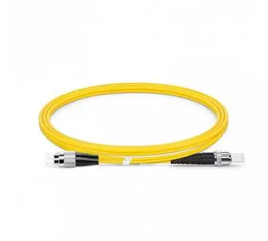 Патч-корд оптический TopLan, FC/UPC-ST/APC, одномодовый, 9/125, OS2, двойной, 150м, желтый (DPC-TOP-657A1-FC/U-ST/A-150)