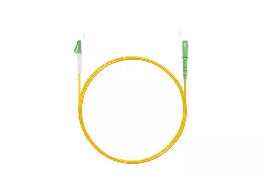 Патч-корд оптический TopLan, LC/APC-SC/APC, одномодовый, 9/125, OS2, одинарный, 1.5м, желтый (PC-TOP-657A1-LC/A-SC/A-1.5)