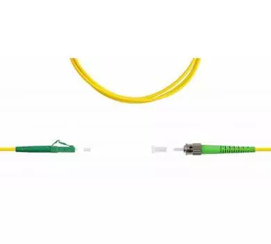 Патч-корд оптический TopLan, LC/APC-ST/APC, одномодовый, 9/125, OS2, одинарный, 150м, желтый (PC-TOP-652-LC/A-ST/A-150)