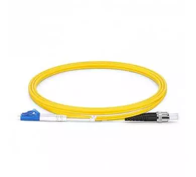 Патч-корд оптический TopLan, LC/APC-ST/UPC, одномодовый, 9/125, OS2, двойной, 150м, желтый (DPC-TOP-652-LC/A-ST/U-150)