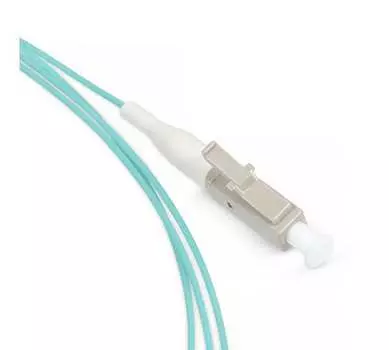 Патч-корд оптический TopLan, LC/PC-LC/PC, многомодовый, 50/125, OM3, одинарный, 150м, голубой (PC-TOP-OM3-LC/P-LC/P-150)