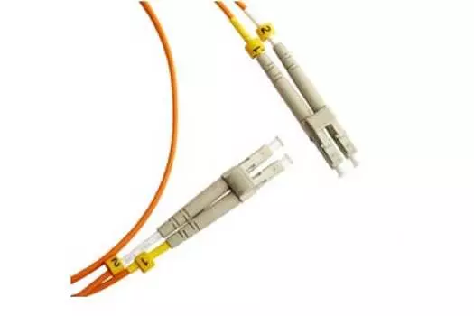 Патч-корд оптический TopLan, LC/PC-LC/PC, многомодовый, 50/125, OM2, двойной, 50см, оранжевый (DPC-TOP-OM2-LC/P-LC/P-0.5)