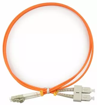 Патч-корд оптический TopLan, LC/PC-SC/PC, многомодовый, 50/125, OM2, двойной, 10м, оранжевый (DPC-TOP-OM2-LC/P-SC/P-10)