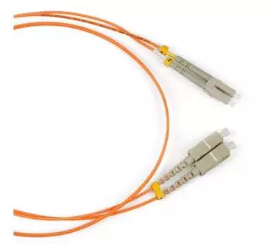Патч-корд оптический TopLan, LC/PC-ST/PC, многомодовый, 50/125, OM2, двойной, 15м, оранжевый (DPC-TOP-OM2-LC/P-ST/P-15)