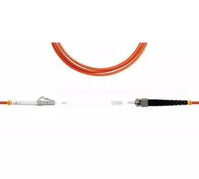 Патч-корд оптический TopLan, LC/PC-ST/PC, многомодовый, 50/125, OM2, одинарный, 150м, оранжевый (PC-TOP-OM2-LC/P-ST/P-150)
