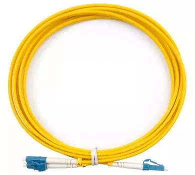 Патч-корд оптический TopLan, LC/UPC-LC/UPC, одномодовый, 9/125, OS2, двойной, 1м, желтый (DPC-TOP-657A2-LC/U-LC/U-1.0)