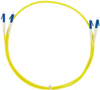 Патч-корд оптический TopLan, LC/UPC-LC/UPC, одномодовый, 9/125, OS2, двойной, 4 м, LSZH, желтый (DPC-TOP-652-LC/U-LC/U-4.0)