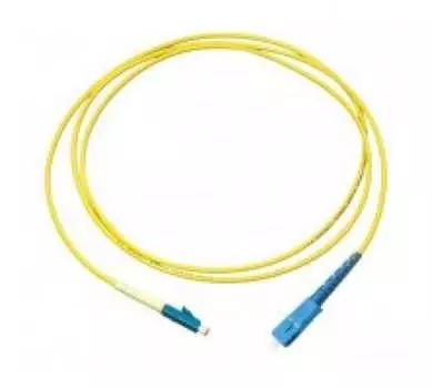 Патч-корд оптический TopLan, LC/UPC-SC/UPC, одномодовый, 9/125, OS2, одинарный, 150м, желтый (PC-TOP-652-LC/U-SC/U-150)