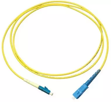 Патч-корд оптический TopLan PC-TOP-652-LC/U-SC/A-0.5, LC/UPC-SC/APC, одномодовый, 9/125, OS2, одинарный, 50см, зеленый/желтый (PC-TOP-652-LC/U-SC/A-0.5)