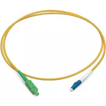 Патч-корд оптический TopLan PC-TOP-652-LC/U-SC/A-5.0, LC/UPC-SC/APC, одномодовый, 9/125, одинарный, 5м, желтый (PC-TOP-652-LC/U-SC/A-5.0)