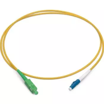 Патч-корд оптический TopLan PC-TOP-657A1-LC/U-SC/A-15, LC/UPC-SC/APC, G.657.A1, одинарный, 15м, зеленый/желтый (PC-TOP-657A1-LC/U-SC/A-15)