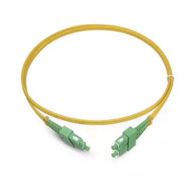Патч-корд оптический TopLan, SC/APC-SC/APC, одномодовый, 9/125, OS2, двойной, 50м, желтый (DPC-TOP-657A1-SC/A-SC/A-50)