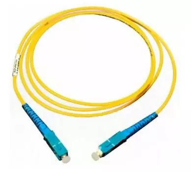 Патч-корд оптический TopLan, SC/APC-SC/APC, одномодовый, 9/125, OS2, одинарный, 150м, желтый (PC-TOP-652-SC/A-SC/A-150)