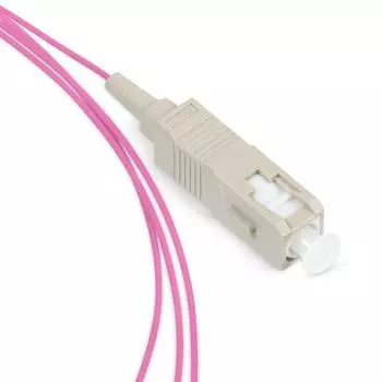 Патч-корд оптический TopLan, SC/PC-SC/PC, многомодовый, 50/125, OM4, одинарный, 20м, пурпурный (PC-TOP-OM4-SC/P-SC/P-20)