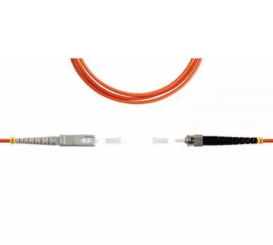 Патч-корд оптический TopLan, SC/PC-ST/PC, многомодовый, 50/125, OM2, одинарный, 150м, оранжевый (PC-TOP-OM2-SC/P-ST/P-150)