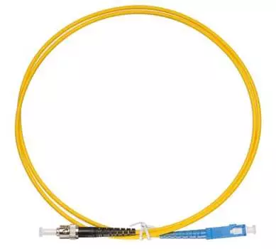 Патч-корд оптический TopLan, SC/UPC-ST/UPC, одномодовый, 9/125, OS2, одинарный, 150м, желтый (PC-TOP-657A1-SC/U-ST/U-150)