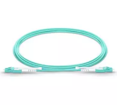 Патч-корд оптический TopLan TOP-2LC-2LC/OM3H-5.0, LC/PC-LC/PC, многомодовый, 50/125, OM3, двойной, 5 м, LSZH, бирюзовый (TOP-2LC-2LC/OM3H-5.0)