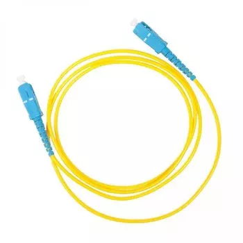 Патч-корд оптический TWT, одномодовый, SC-SC, 9/125, 1м, желтый (TWT-SC-SC/SA-1.0)