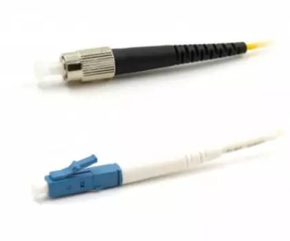 Патч-корд оптический TWT TWT-LC-FC/SU-2.0, LC/UPC-FC/UPC, одномодовый, 9/125, OS2, одинарный, 2 м, PVC, желтый (TWT-LC-FC/SU-2.0)