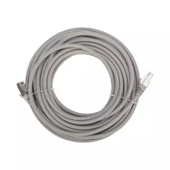 Патч-корд SSTP кат.6a, 10 м, RJ45-RJ45, красный, CU, экранированный, LSZH, REXANT (02-0390-10)