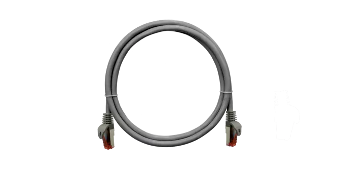 Патч-корд SSTP кат.6a, 5м, RJ45-RJ45, серый, CU, LSZH, экранированный, NIKOMAX (NMC-PC4SA55B-ES-050-C-GY/NMC-PC4SA55B-ES-050-C-GY)
