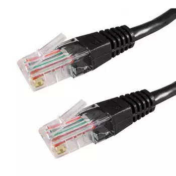 Патч-корд U/UTP кат.5e, 7м, RJ45-RJ45, черный, LSZH, Datarex (DR-181917)