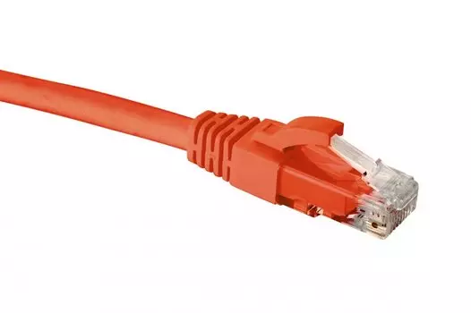 Патч-корд U/UTP кат.6 3м, RJ45-RJ45, красный, Eurolan (21D-U6-03RD)