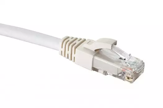 Патч-корд U/UTP кат.6 7м, RJ45-RJ45, белый, LSZH, Eurolan (21D-U6-07WT)