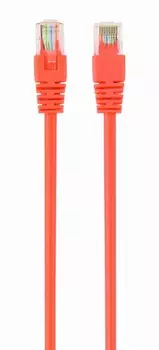 Патч-корд UTP кат.5e, 0.25 м, RJ45-RJ45, оранжевый, Cablexpert PP12-0.25M/O