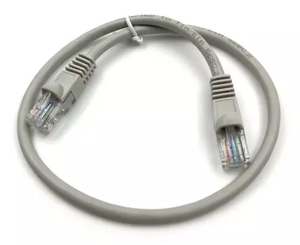 Патч-корд UTP кат.5e, 0.25 м, RJ45-RJ45, серый, CCA, Buro UTP-5E-0.25M-G-LSZH (UTP-5E-0.25M-G-LSZH)