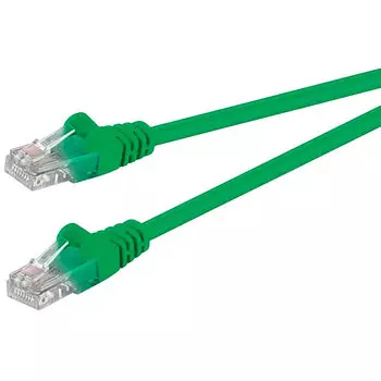 Патч-корд UTP кат.5e, 0.3 м, RJ45-RJ45, зеленый, CCA, 10 шт., Exegate UTP-RJ45-RJ45-5e-0,3M-GN (EX258665RUS-10)
